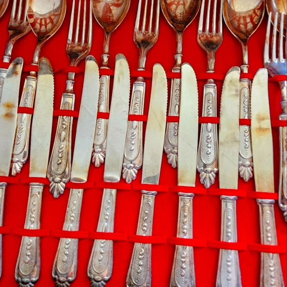 Silver plated italian flatwear. - Picture 4 of 5